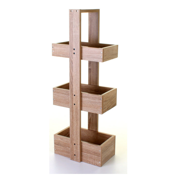 Wood Effect Storage Caddy