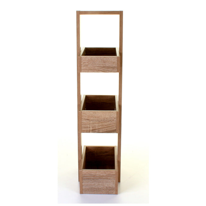 Wood Effect Storage Caddy