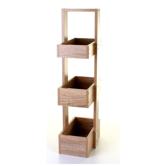 Wood Effect Storage Caddy