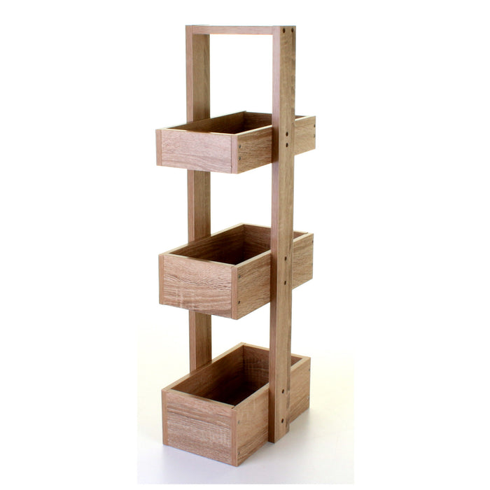 Wood Effect Storage Caddy