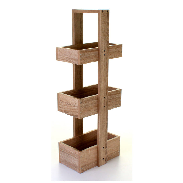 Wood Effect Storage Caddy