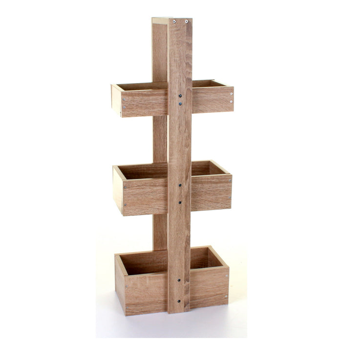 Wood Effect Storage Caddy