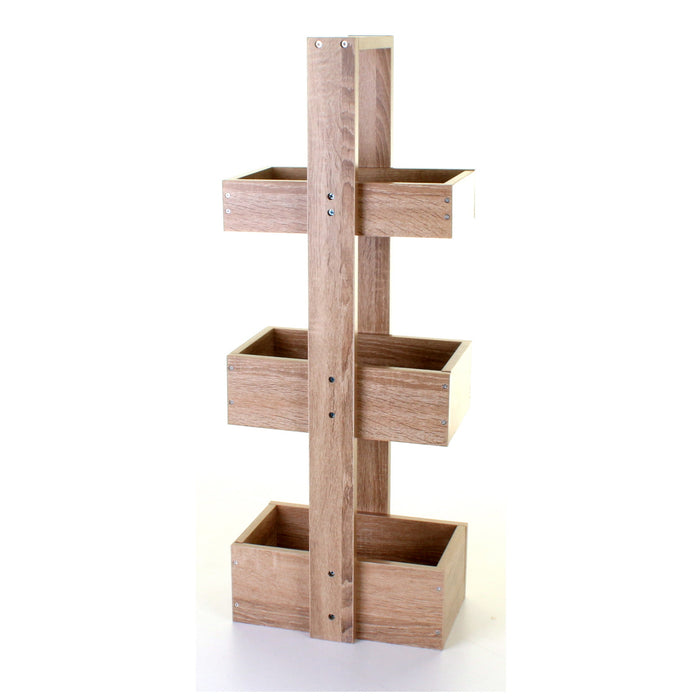 Wood Effect Storage Caddy