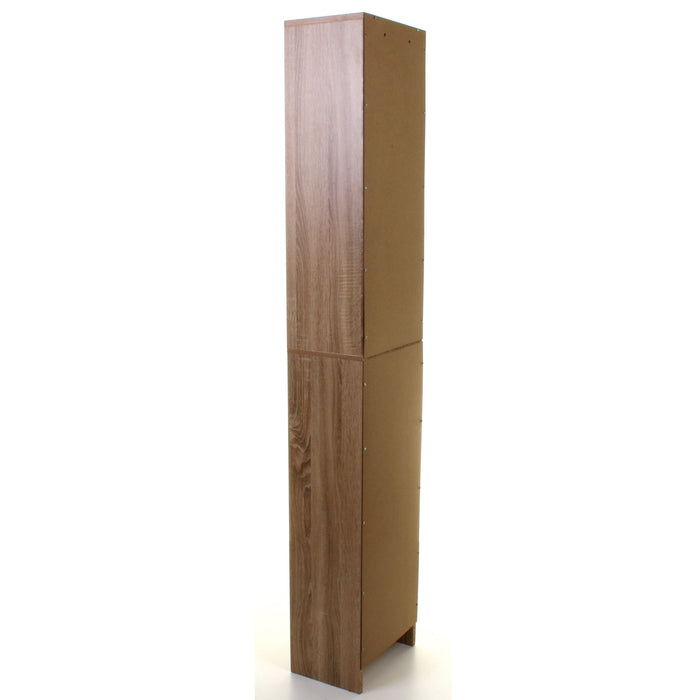 Wood Effect Tall Boy Storage Unit