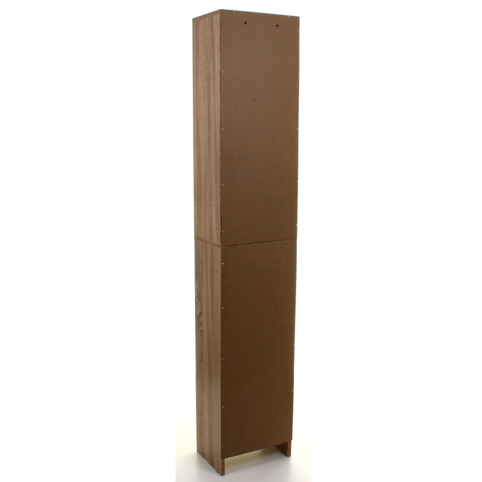 Wood Effect Tall Boy Storage Unit