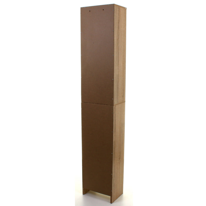 Wood Effect Tall Boy Storage Unit
