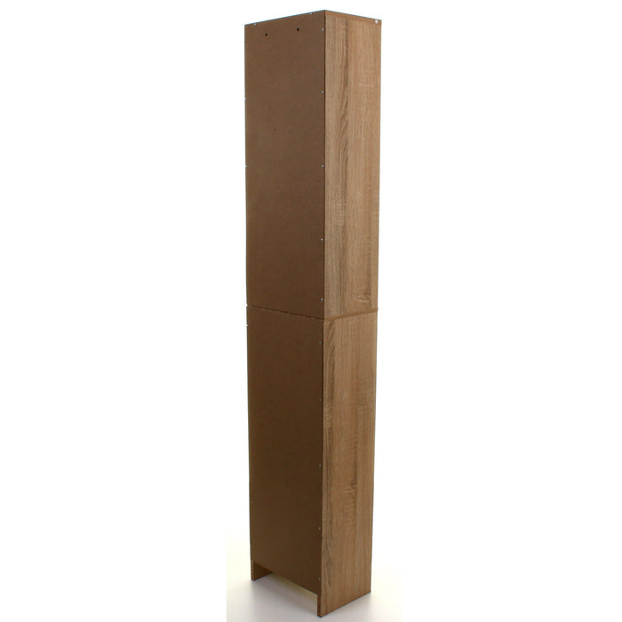 Wood Effect Tall Boy Storage Unit