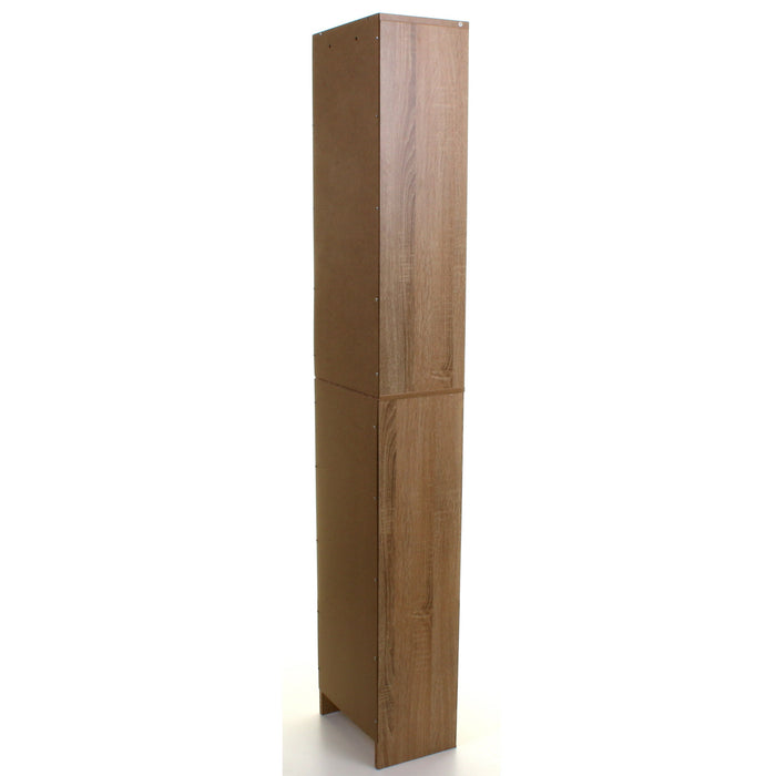 Wood Effect Tall Boy Storage Unit