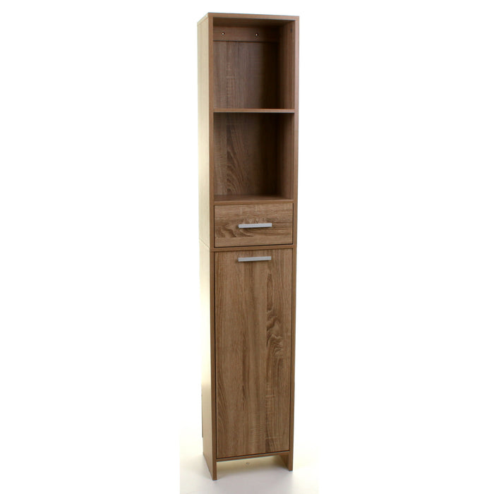 Wood Effect Tall Boy Storage Unit