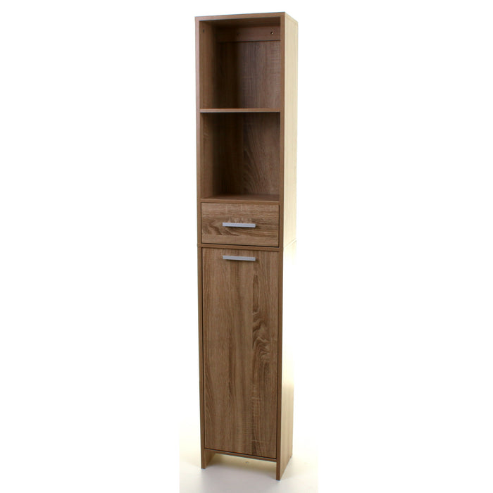Wood Effect Tall Boy Storage Unit