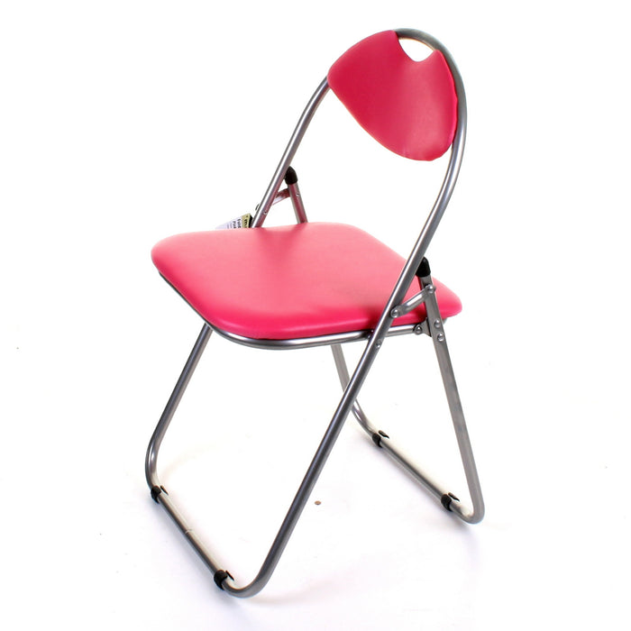 Soft Padded Folding Chair - Pink