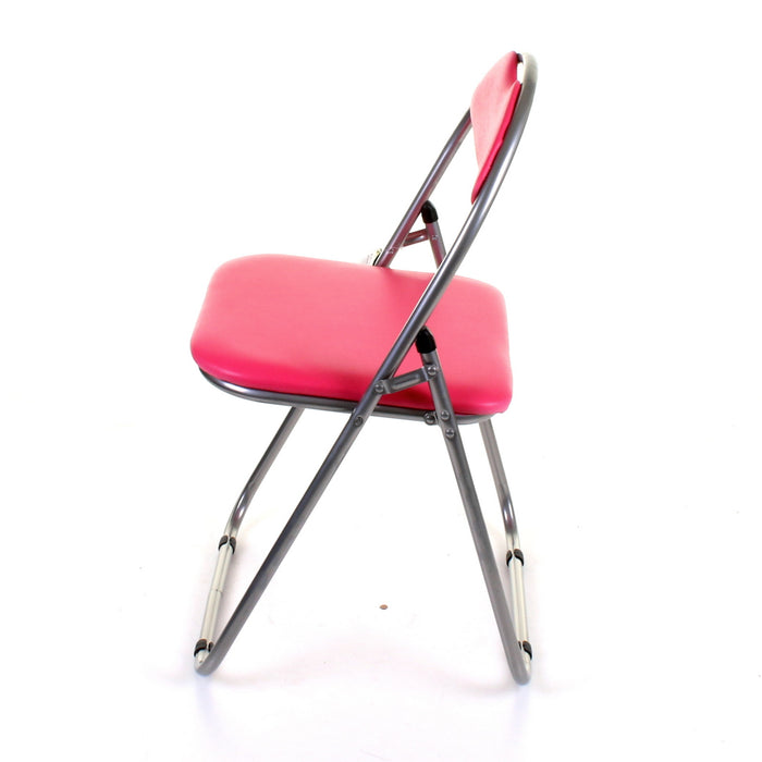 Soft Padded Folding Chair - Pink