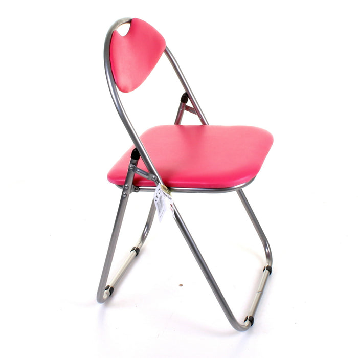 Soft Padded Folding Chair - Pink