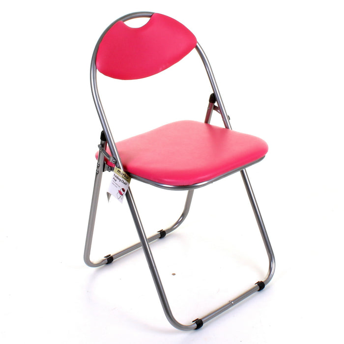 Soft Padded Folding Chair - Pink