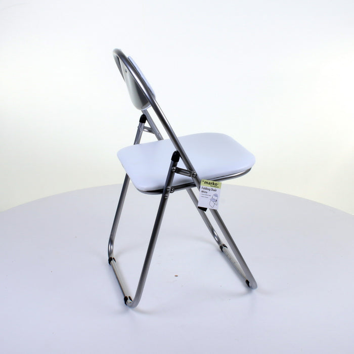 White Folding Chair