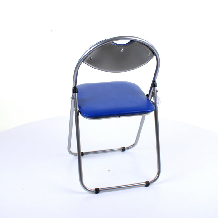 Soft Padded Folding Chair - Blue