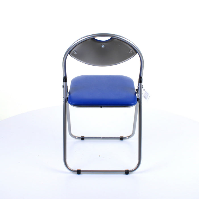 Soft Padded Folding Chair - Blue