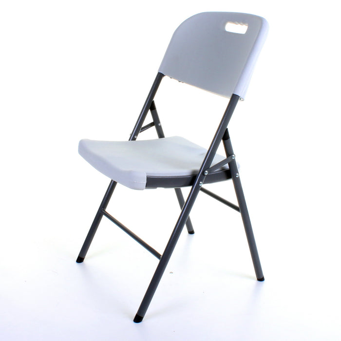 Strong White Folding Chair