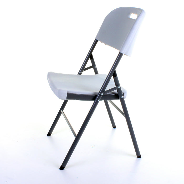 Strong White Folding Chair