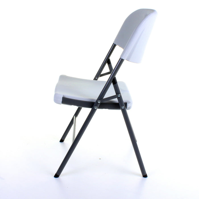 Strong White Folding Chair