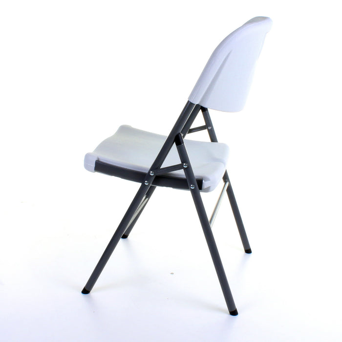 Strong White Folding Chair
