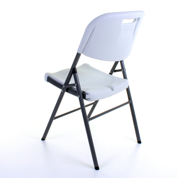 Strong White Folding Chair