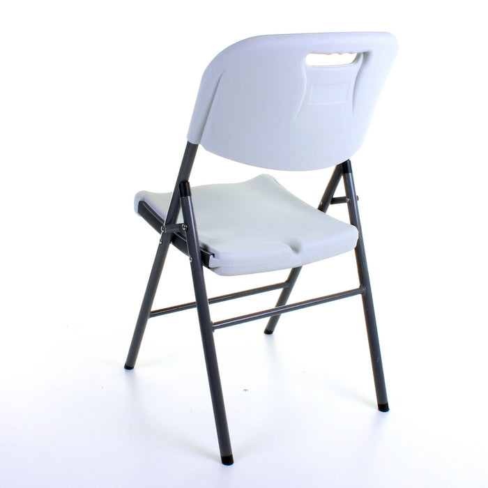 Strong White Folding Chair