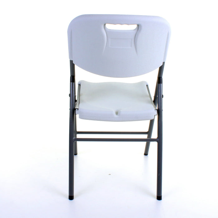 Strong White Folding Chair
