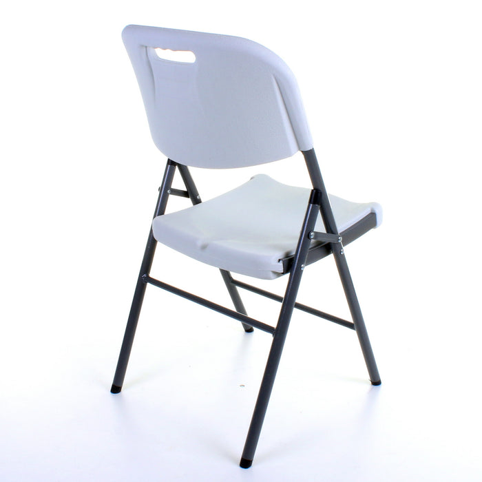 Strong White Folding Chair