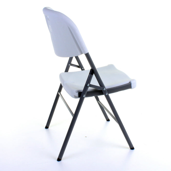 Strong White Folding Chair
