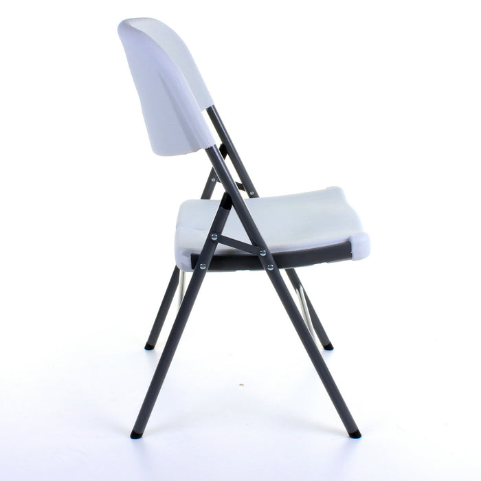 Strong White Folding Chair