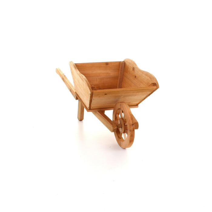 Wooden Wheelbarrow Planter