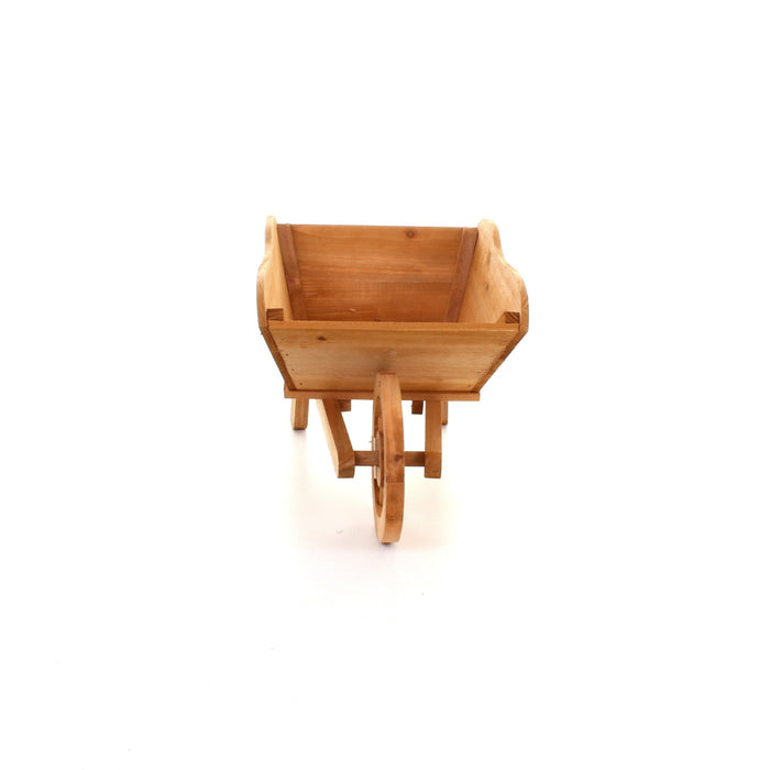 Wooden Wheelbarrow Planter