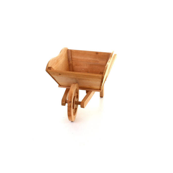Wooden Wheelbarrow Planter