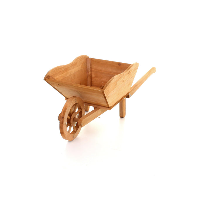 Wooden Wheelbarrow Planter
