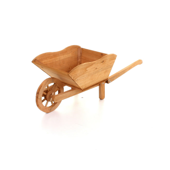 Wooden Wheelbarrow Planter