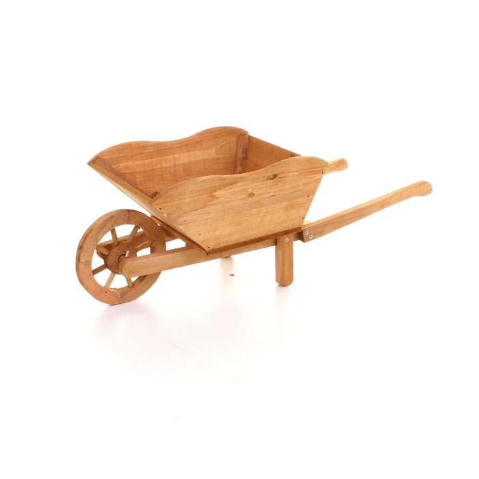 Wooden Wheelbarrow Planter
