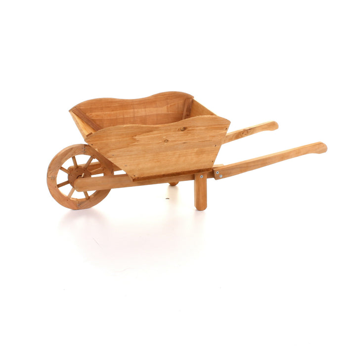 Wooden Wheelbarrow Planter