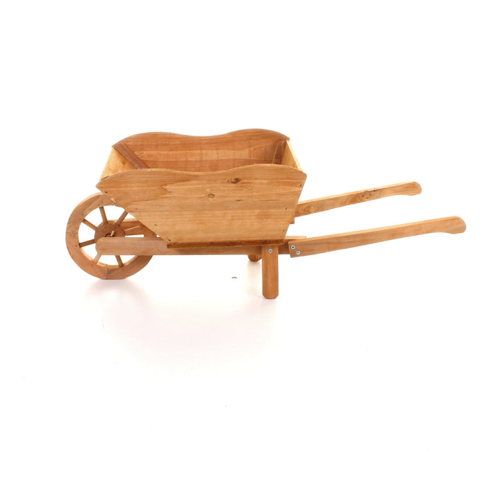Wooden Wheelbarrow Planter