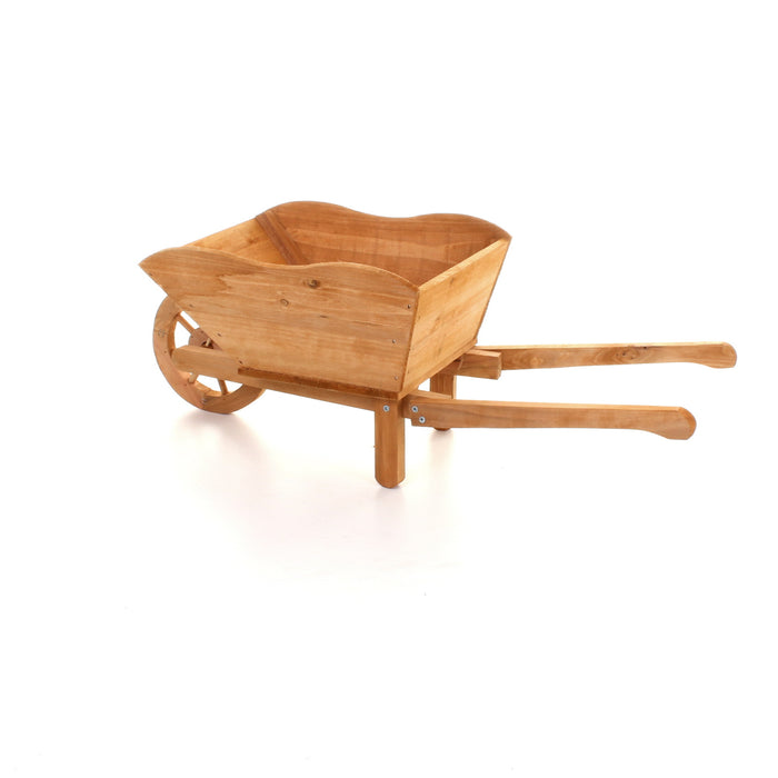 Wooden Wheelbarrow Planter
