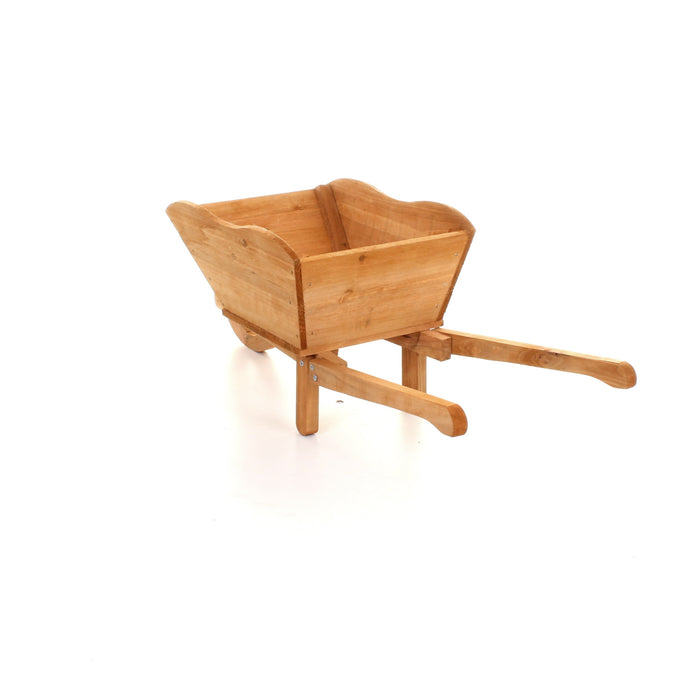 Wooden Wheelbarrow Planter