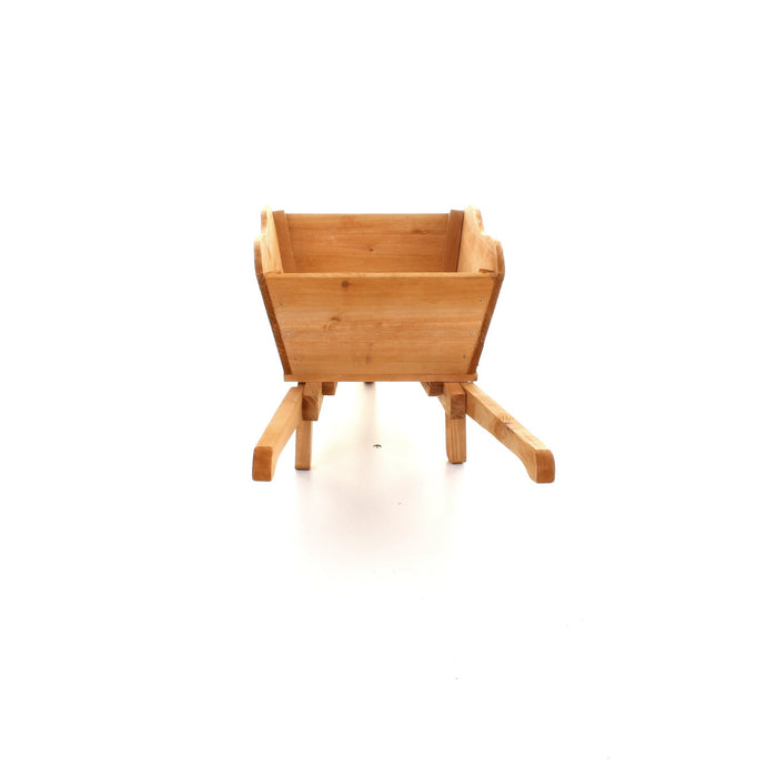 Wooden Wheelbarrow Planter