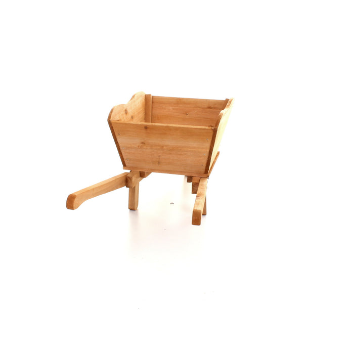 Wooden Wheelbarrow Planter