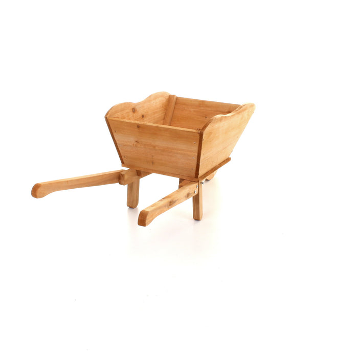 Wooden Wheelbarrow Planter