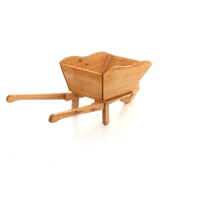 Wooden Wheelbarrow Planter