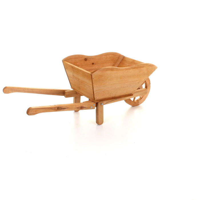 Wooden Wheelbarrow Planter
