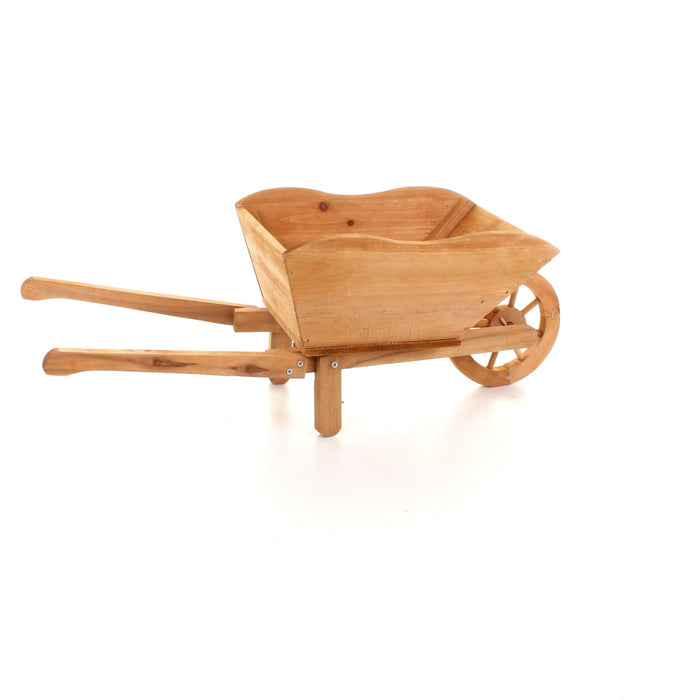 Wooden Wheelbarrow Planter