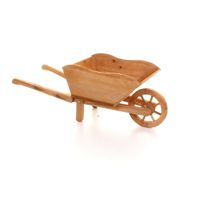 Wooden Wheelbarrow Planter