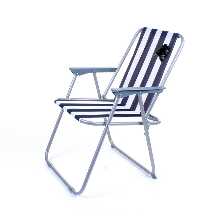 Deck Chair - Blue/White Striped