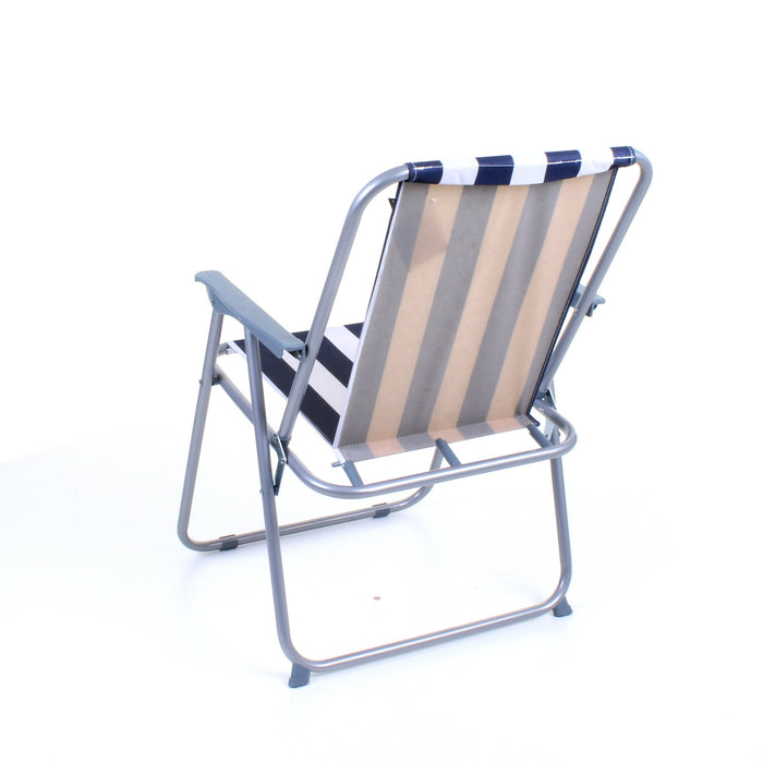 Deck Chair - Blue/White Striped